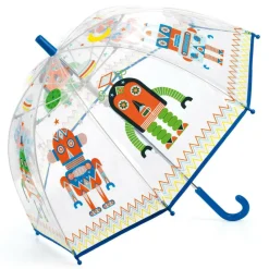 Djeco Regenschirme>Regenschirm: Roboter