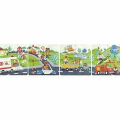 Hape Kinderpuzzle>Rettungsfahrzeuge-Puzzle