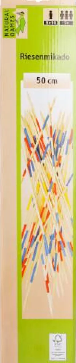Natural Games Familien- Und Gesellschaftsspiele>Riesenmikado Länge 50cm
