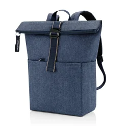 Reisenthel Taschen Und Körbe>Rolltop Backpack Herringbone Dark Blue Rucksack