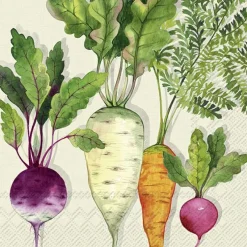 IHR Servietten|Servietten Und Serviettenringe>ROOT VEGETABLES Cream Lunch-Servietten L1045560