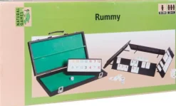 Natural Games Familien- Und Gesellschaftsspiele>Rummy im Koffer 106 Steine