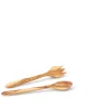 Continenta Edelstahl Und Kunststoff>Salatbesteck No 2 Olivenholz 30,5cm