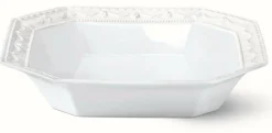 KPM Weiß>Salatschale eckig klein 22 cm Kurland Blanc Nouvea