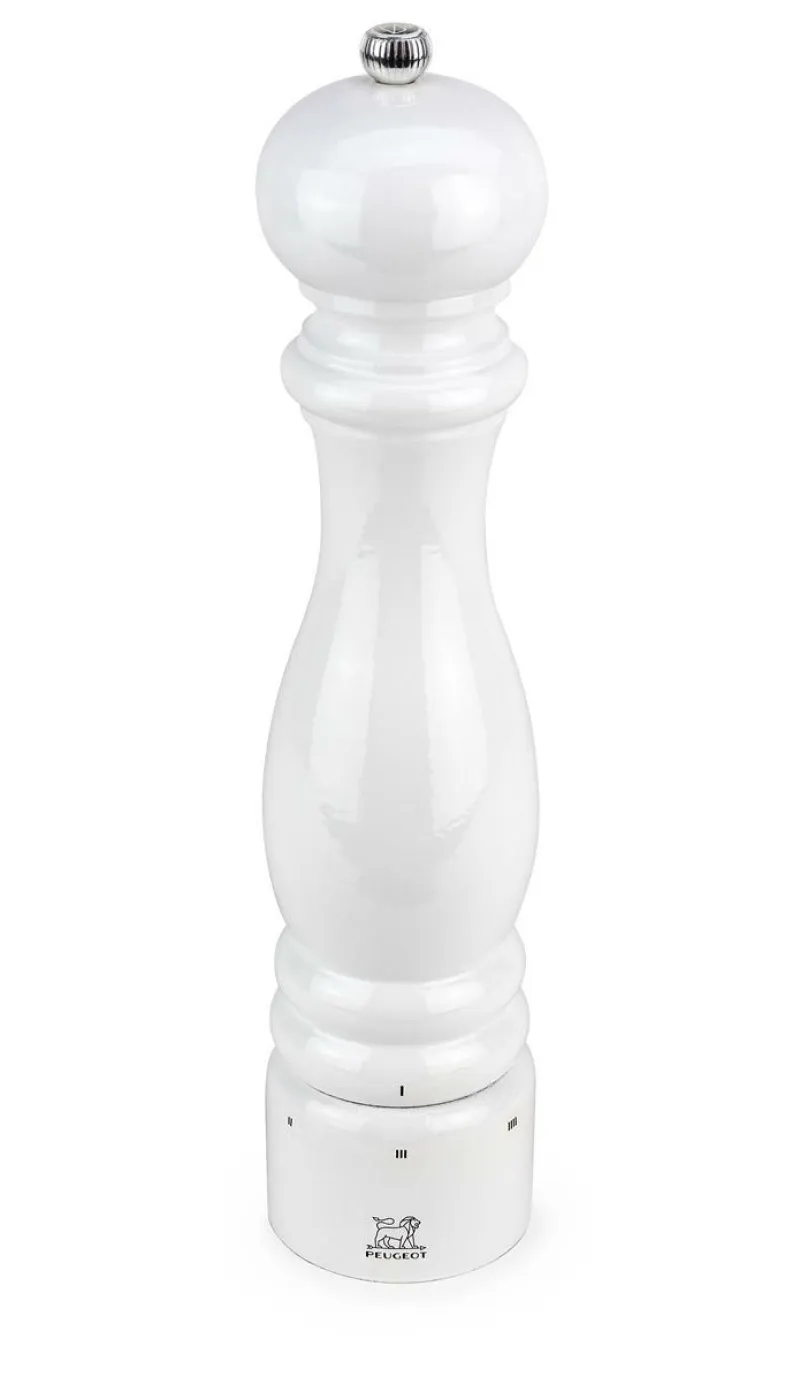 Peugeot Gewürzmühlen, Spender Und Mörser>Salzmühle Paris Weiß Lackiert USelect 30 cm