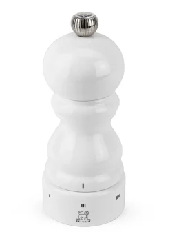 Peugeot Gewürzmühlen, Spender Und Mörser>Salzmühle Paris Weiß Lackiert USelect 12 cm