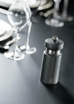 Peugeot Gewürzmühlen, Spender Und Mörser>Salzmühle Royan Schwarz Matt 14 cm