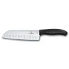 Victorinox China- Und Japanmesser>Santokumesser 17cm schwarz Kullenschliff