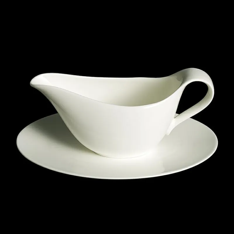 Dibbern Weiß>Sauciere Oberteil 0,45 l Fine Dining Weiss Fine Bo