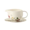Rosenthal Farbe>Sauciere 2-tlg., 0,55 l, Brillance / Fleurs Sauvag
