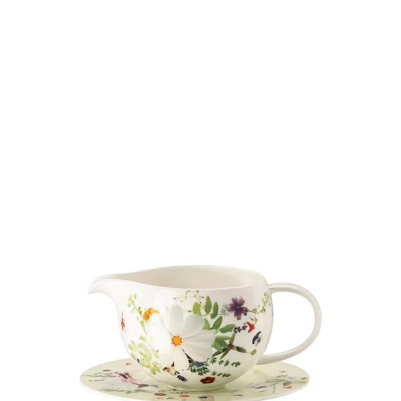 Rosenthal Farbe>Sauciere 2-tlg., 0,55 l, Brillance / Grand Air