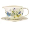 Rosenthal Farbe>Sauciere 2-tlg., 0,55 l, Brillance / Fleurs des Al