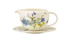 Rosenthal Farbe>Sauciere 2-tlg., 0,55 l, Brillance / Fleurs des Al