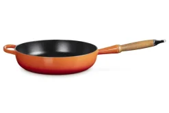 Le Creuset Pfannen Guß Und Schmiedeeisen>Sautepfanne Signature 28 cm Ofenrot