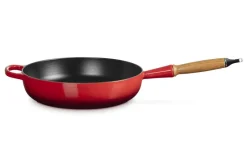 Le Creuset Pfannen Guß Und Schmiedeeisen>Sautepfanne Signature 28 cm Kirschrot