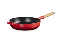 Le Creuset Pfannen Guß Und Schmiedeeisen>Sautepfanne Signature 28 cm Kirschrot