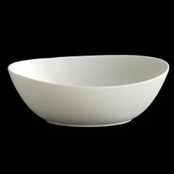 Dibbern Weiß>Schale 24 cm 1,0 l oval Motion Weiss Fine Bone Chi