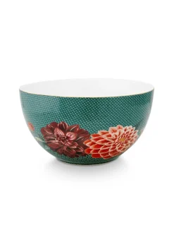 Pip Studio Weihnachten>Schale „Winter Wonderland", Reh, grün, Ø:18cm