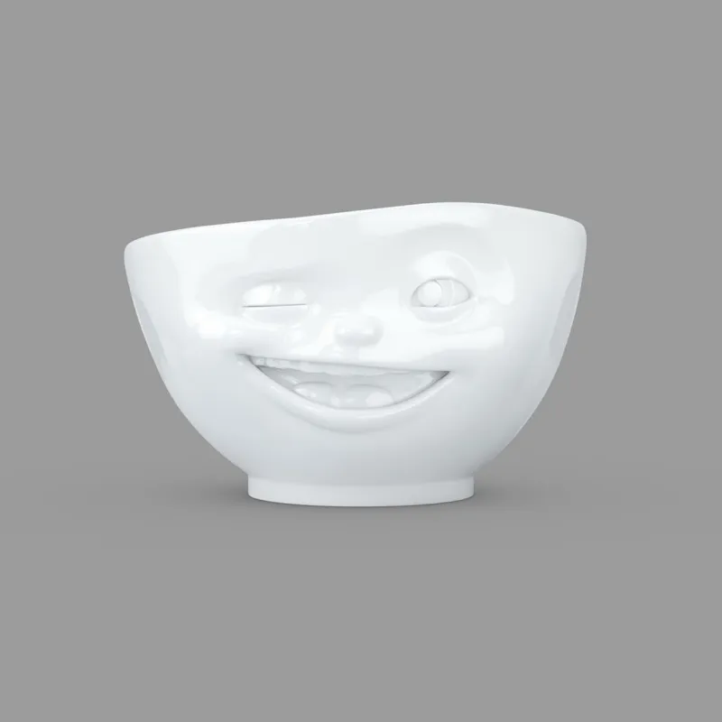 58 fiftyeight Weiß>Schale Zwinkernd weiß, 500ml