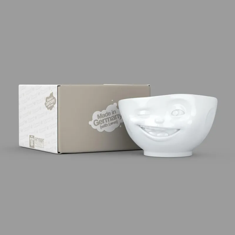 58 fiftyeight Weiß>Schale Zwinkernd weiß, 500ml