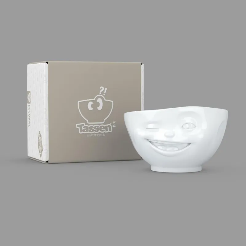 58 fiftyeight Weiß>Schale Zwinkernd weiß, 500ml