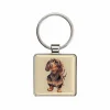 Wrendale Desings Ltd Schlüssselkasten Und Schlüsselanhänger>Schlüsselanhänger - Dachshund (Dackel)