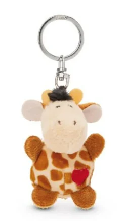 NICI Schlüssselkasten Und Schlüsselanhänger>Schlüsselanhänger - Giraffe mit Herz 5 cm