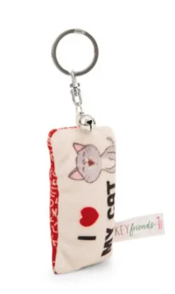 NICI Schlüssselkasten Und Schlüsselanhänger>Schlüsselanhänger - mini Plüschkissen I Herz my ca