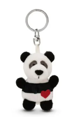 NICI Schlüssselkasten Und Schlüsselanhänger>Schlüsselanhänger - Panda mit Herz 5 cm