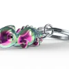 Romanowski Design Schlüssselkasten Und Schlüsselanhänger>Schlüsselanhänger Chameleon, Regenbogenfarben