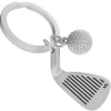 Romanowski Design Schlüssselkasten Und Schlüsselanhänger>Schlüsselanhänger Golf, matt finish, 7,5x3,5x1,4cm