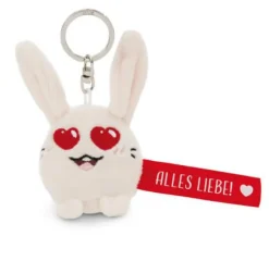 NICI Schlüssselkasten Und Schlüsselanhänger>Schlüsselanhänger Hase - Alles Liebe! 5 cm