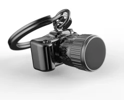 Romanowski Design Schlüssselkasten Und Schlüsselanhänger>Schlüsselanhänger Kamera, titanfarben