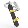 Romanowski Design Schlüssselkasten Und Schlüsselanhänger>Schlüsselanhänger Snowboard, schwarz & gold