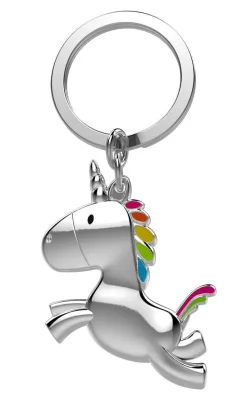 Romanowski Design Schlüssselkasten Und Schlüsselanhänger>Schlüsselanhänger Unicorn, poliert, 9,5x4x0,6cm