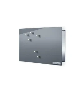 Blomus Schlüssselkasten Und Schlüsselanhänger>Schlüsselkasten/Glasmagnettafel - VELIO - grau