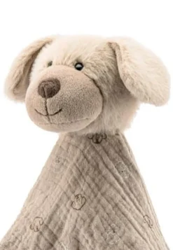 Sterntaler Kuscheln>Schmusetuch L Hund Lucky, Sand