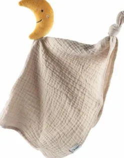 Sterntaler Kuscheln>Schmusetuch Mond beige