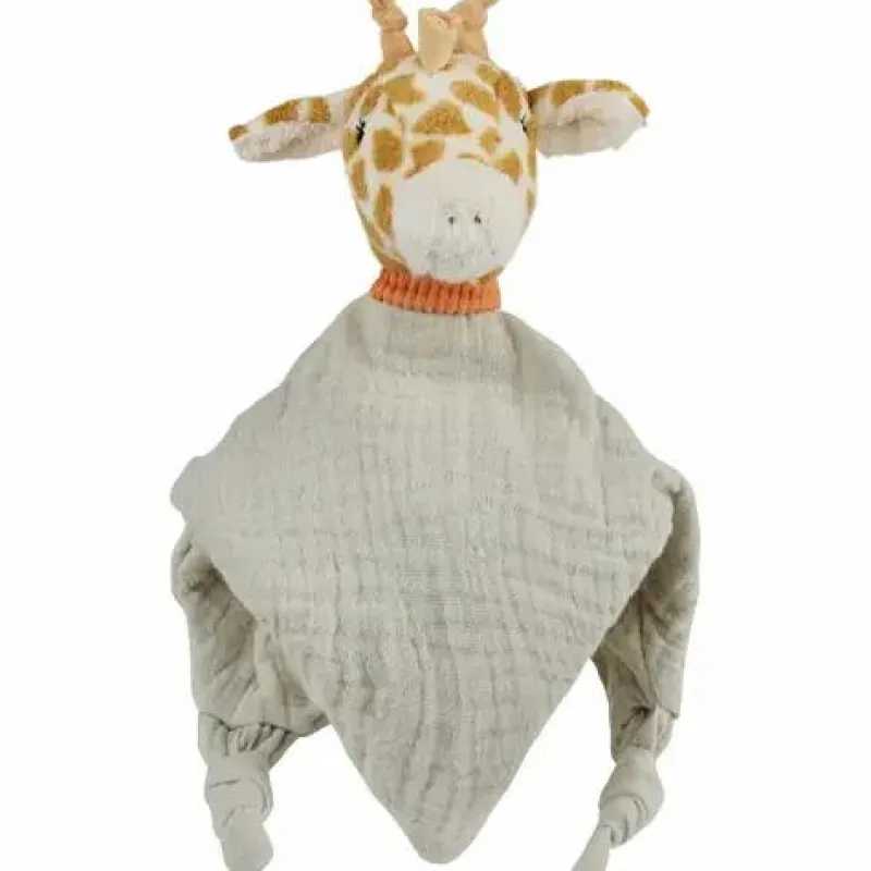 Sterntaler Kuscheln>Schmusetuch S Giraffe Kaya, Blassgrün