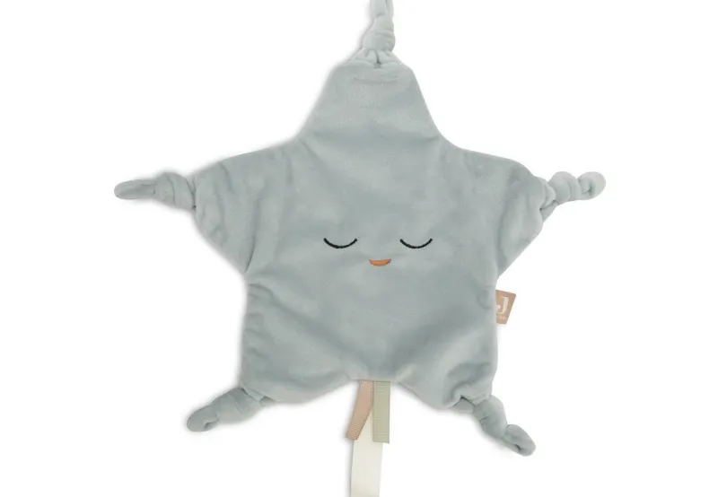 Jollein Kuscheln>Schmusetuch Star Sea Green