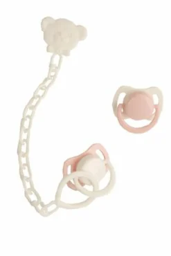 Schildkröt-Puppen Puppenzubehör>Schnuller Set rose 2teilig
