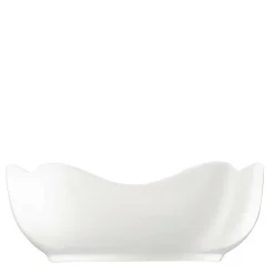 Hutschenreuther Weiß>Schüssel, eckig, 18cm, Maria Theresia / weiß