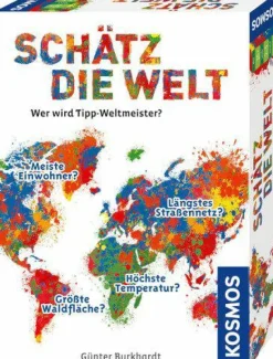 Kosmos Familien- Und Gesellschaftsspiele>Schätz die Welt - Wer wird Tipp-Weltmeister?