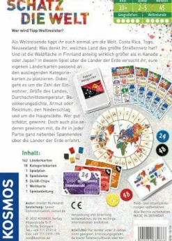 Kosmos Familien- Und Gesellschaftsspiele>Schätz die Welt - Wer wird Tipp-Weltmeister?