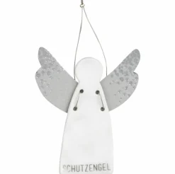 Räder Figuren>Schutzengel groß „Schutzenge", silber