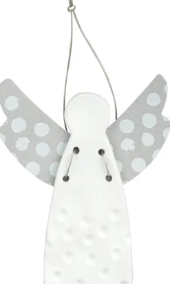 Räder Baumschmuck Und Zubehör>Schutzengel mini „Punkte", geprägt