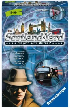 Ravensburger Familien- Und Gesellschaftsspiele>Scotland Yard - Mitbringspiel