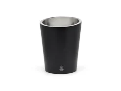 Leopold Vienna Barzubehör>Sektkühler doppelw. schwarz matt