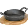 Küchenprofi Pfannen Guß Und Schmiedeeisen>Servierpfanne mit 2 Griffen