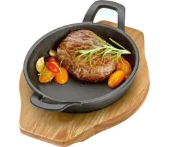 Küchenprofi Pfannen Guß Und Schmiedeeisen>Servierpfanne mit 2 Griffen